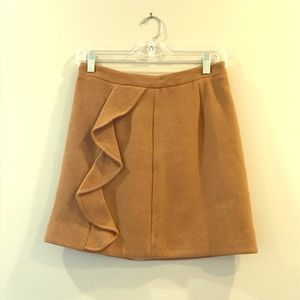 Jcrew camel color skirt